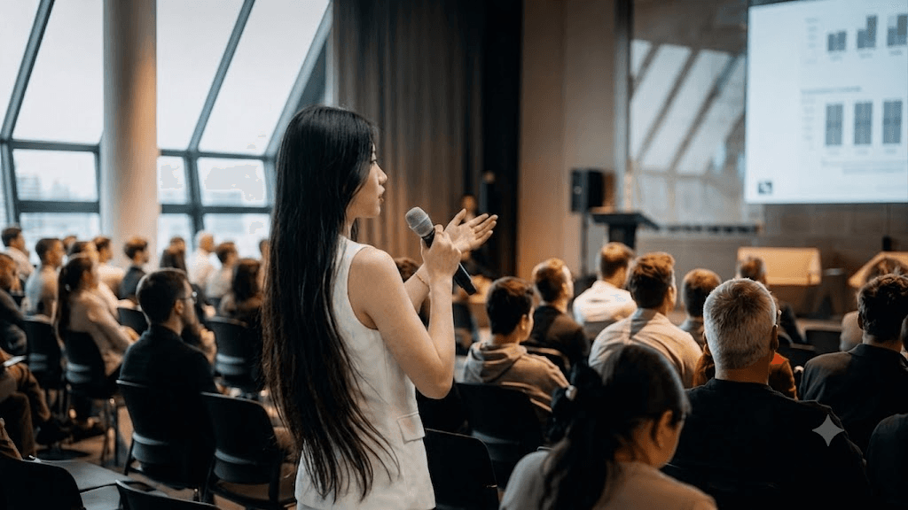 Presenting campaign data at a strategy session